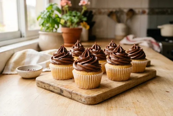 Cupcakes de vainilla